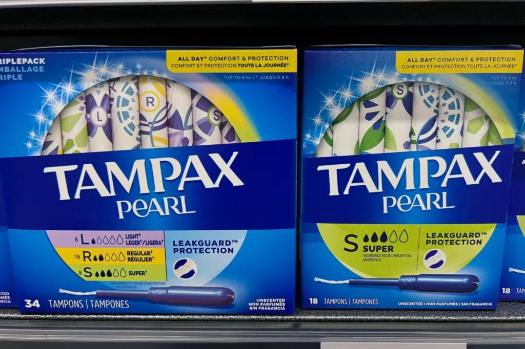 Tampon, pad prices nearly double over last 5 years due to inflation